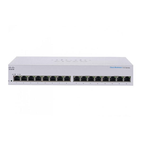 Thiết bị chia mạng Switch CISCO CBS110 Unmanaged 16-port GE CBS110-16T-EU