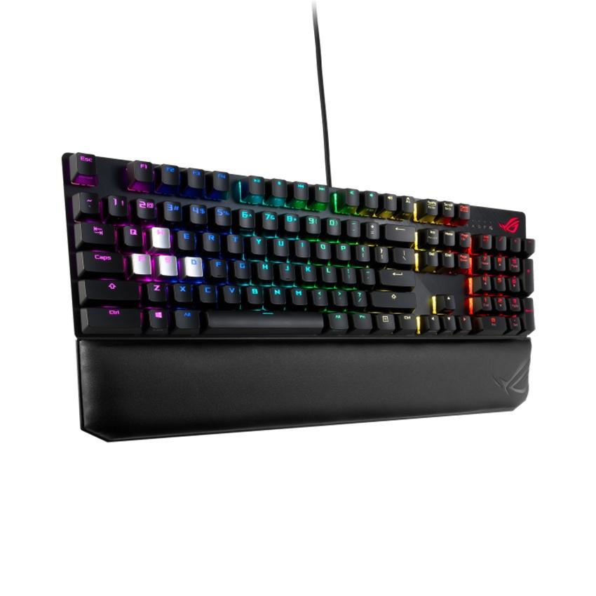 BÀN PHÍM GAME ASUS ROG STRIX FLARE II NX (RED SW) (USB/RGB/ABS) (XA08)