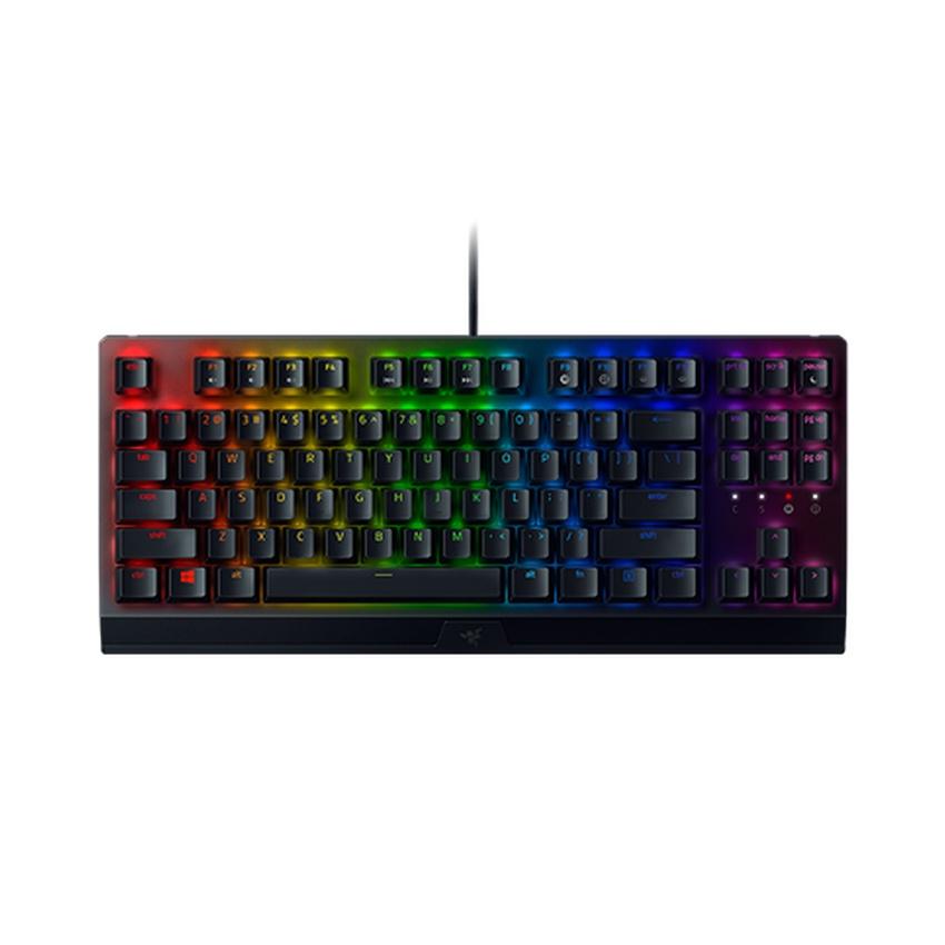 BÀN PHÍM CƠ RAZER BLACKWIDOWS V3 TENKEYLESS (USB/RGB/GREEN SWITCH/ĐEN) (RZ03-03490100-R3M1)