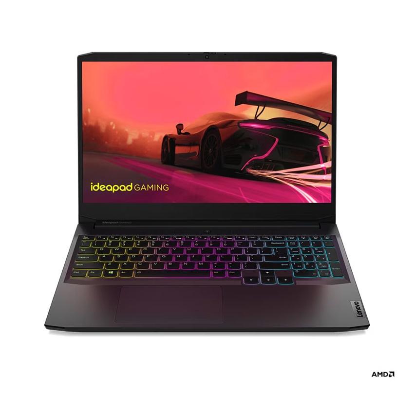 Laptop Lenovo Gaming 3 15Ach6 (82K2027Qvn) (R5 5500H/8Gb Ram/512Gb Ssd/15.6 Fhd 144Hz/Rtx 2050 4G/Win11/Xám)